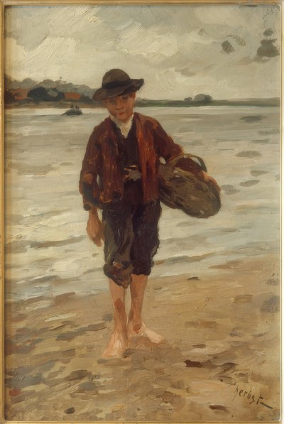 Vissersjongen door Thomas Ludwig Herbst