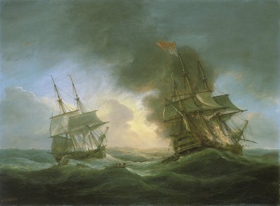 Verlies van een Indiaman schip, de 