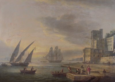 De Baai van Napels vanaf Posillipo, ca. 1829 door Thomas Luny
