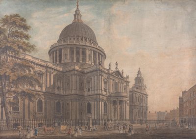 De noordelijke voorkant van St. Paul