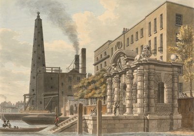 York Water Gate door Thomas Malton the Younger