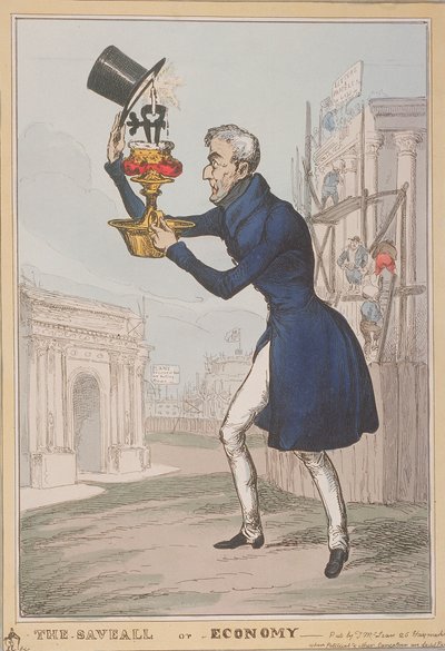 De Saveall, of Economie, 1828 door Thomas McLean