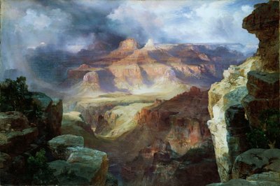Een wonder van de natuur door Thomas Moran