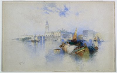 Basin van San Marco door Thomas Moran