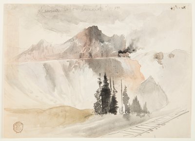 Chama Onder de Top door Thomas Moran