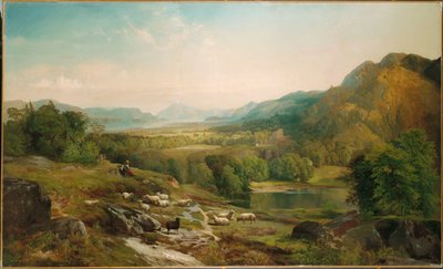 De kudde hoeden door Thomas Moran