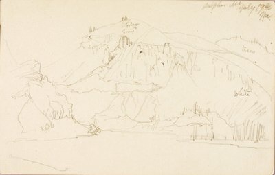 Zwavelberg door Thomas Moran