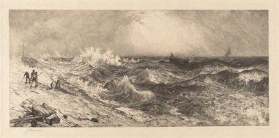 De Veel Klinkende Zee door Thomas Moran