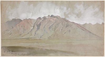 De Ruby Range, Nevada door Thomas Moran