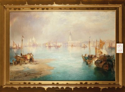 Venetië, 1902 door Thomas Moran