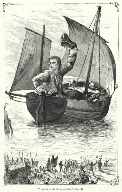 Illustratie voor Gulliver
