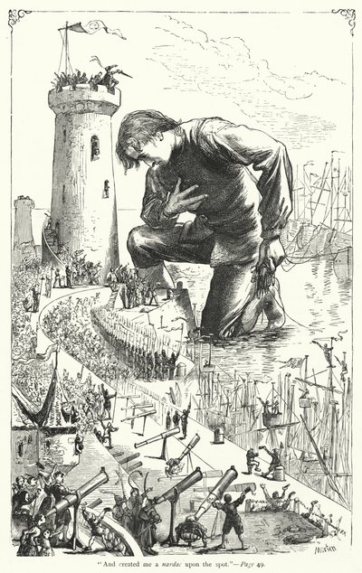 Illustratie voor Gulliver