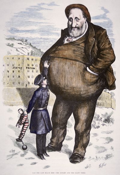 Cartoon met William Marcy 