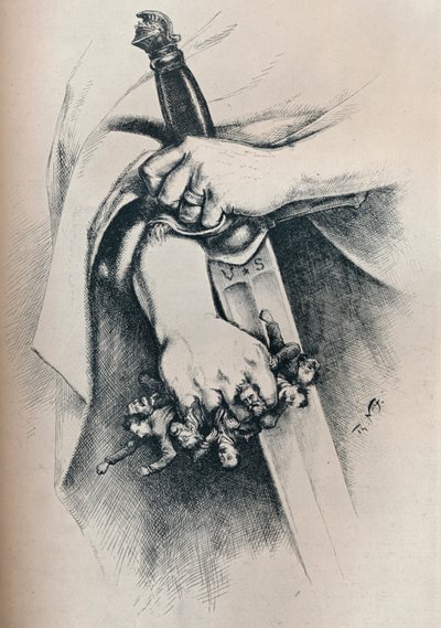 Vrijheid is geen anarchie door Thomas Nast