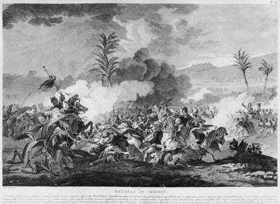 Slag bij Sediman op 8 oktober 1798 door Thomas Naudet