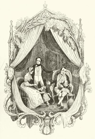 Illustratie voor Valentine Vox door Thomas Onwhyn