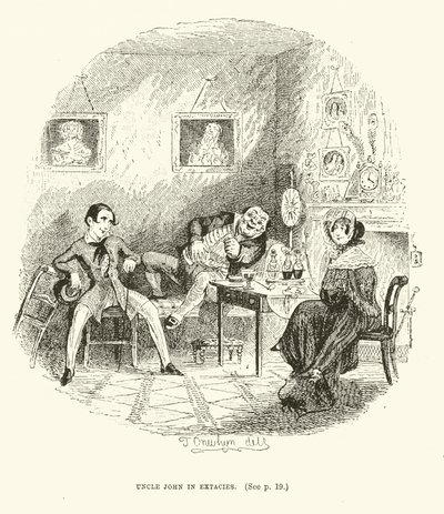 Illustratie voor Valentine Vox door Thomas Onwhyn