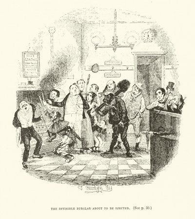 Illustratie voor Valentine Vox (gravure) door Thomas Onwhyn