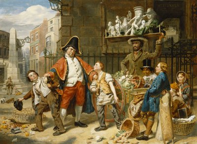 Het Onderbroken Gevecht, 1858 door Thomas P. Hall