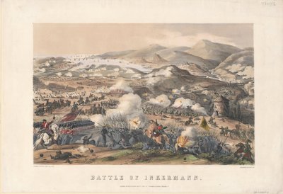 De Slag bij Inkerman op 5 november 1854 door Thomas Packer