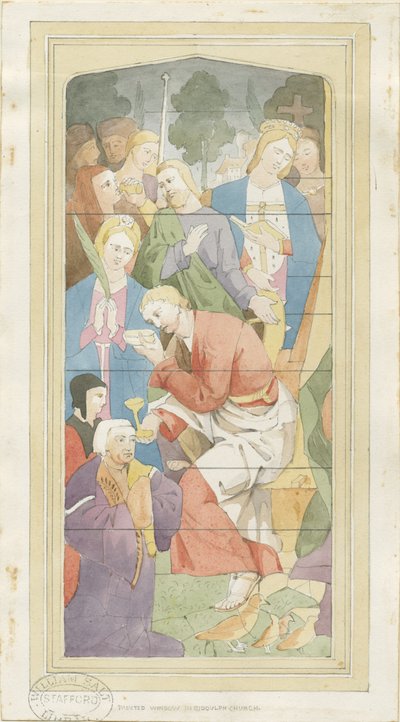Biddulph (Nieuwe) Kerk door Thomas Peploe Wood
