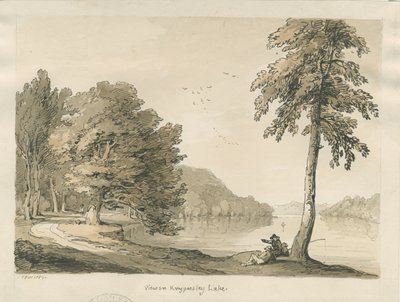 Biddulph Moor - De Bruidsstenen door Thomas Peploe Wood