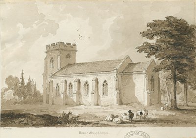 Burntwood - Christus Kerk door Thomas Peploe Wood