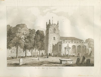 Cannock Kerk door Thomas Peploe Wood