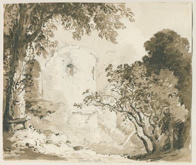Chartley Kasteel door Thomas Peploe Wood