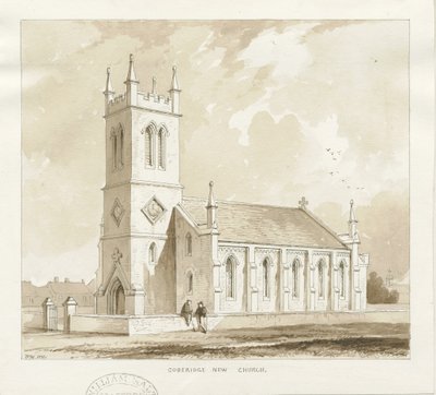 Cobridge Kerk door Thomas Peploe Wood