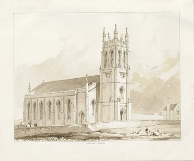 Coseley Kerk door Thomas Peploe Wood