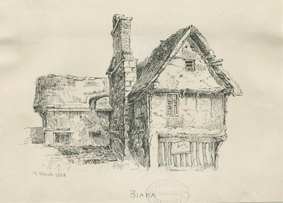 Eccleshall - Biana Hall door Thomas Peploe Wood
