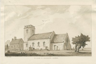 Ellenhall Kerk door Thomas Peploe Wood