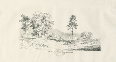 Haywood Park - Oud Herenhuis door Thomas Peploe Wood