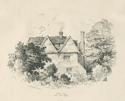 High Offley - Park Hall door Thomas Peploe Wood