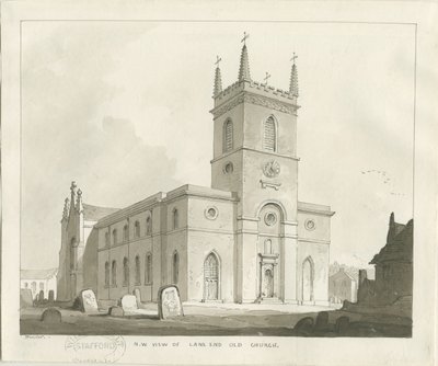 Lane End Kerk (Longton) door Thomas Peploe Wood