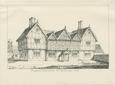Newborough Hall door Thomas Peploe Wood