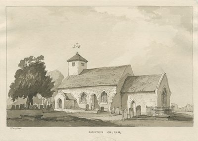 Ranton Kerk door Thomas Peploe Wood