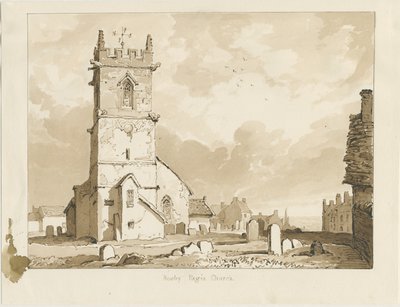 Rowley Regis Kerk door Thomas Peploe Wood