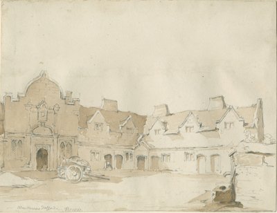 Stafford - Armenhuizen door Thomas Peploe Wood