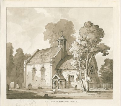 Stretton Kerk door Thomas Peploe Wood