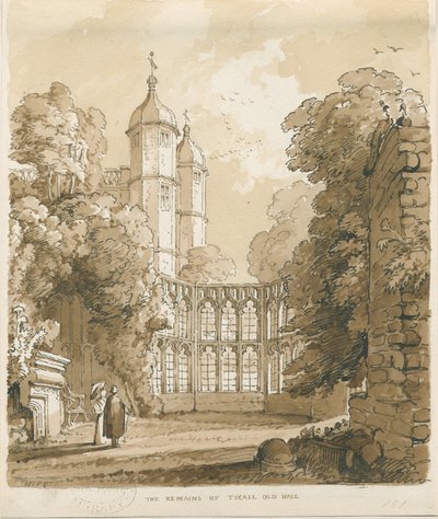 Tixall Hall door Thomas Peploe Wood