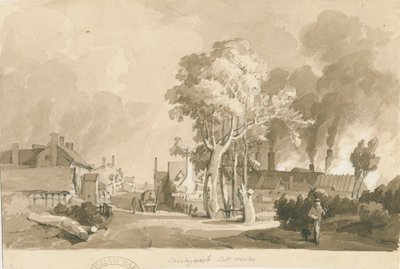 Weston-on-Trent - Shirleywich Zoutfabriek door Thomas Peploe Wood