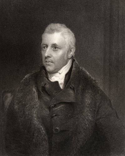 Dudley Ryder, 1e Graaf van Harrowby, gegraveerd door Henry Robinson (1796-1871), uit 