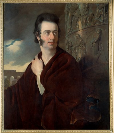 Vermoedelijk portret van Lord Byron, Britse dichter door Thomas Phillips