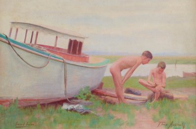 Zanddistel door Thomas Pollock Anshutz