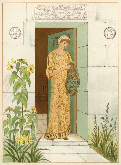 Danaë door Thomas Ralph Spence