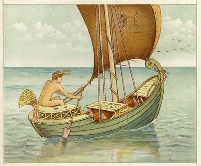 Perseus zeilt door Thomas Ralph Spence