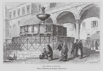 De Fonte Di Perugia door Thomas Robert Macquoid