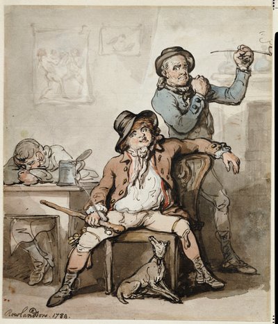 Een paar schurken, 1789 door Thomas Rowlandson